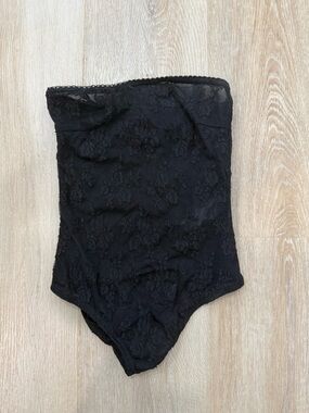 Edikted Black Lace Tube Top Bodice